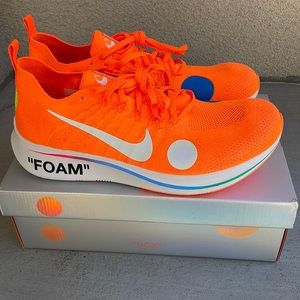 Nike ZM Fly Mercurial designed by Virgil Abloh, size 14